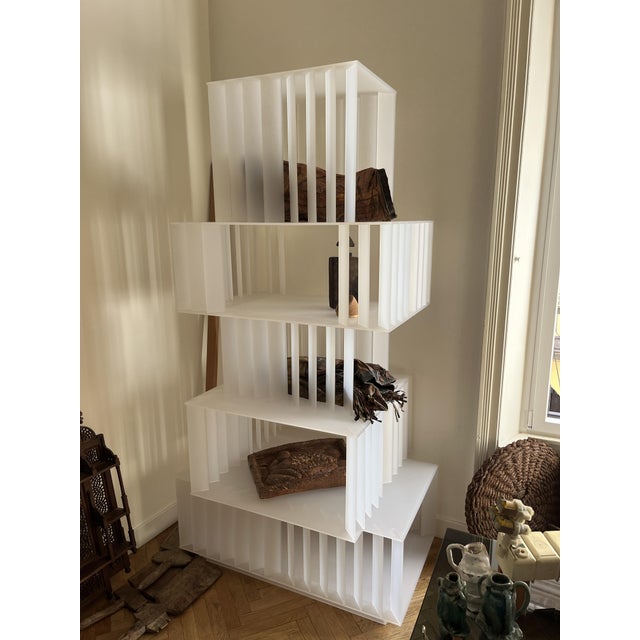 Early 21st Century Calico Totem Shelves from Oeuffice For Sale - Image 5 of 5
