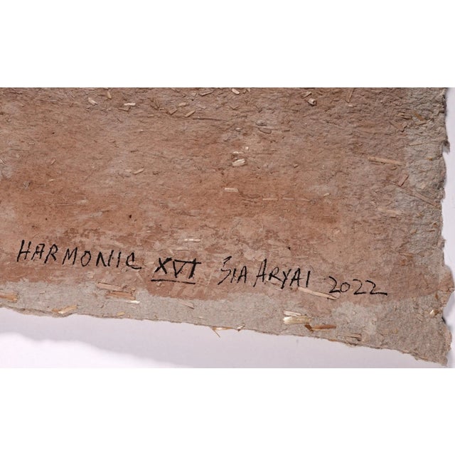 Abstract "Harmonic. XVI" Contemporary Original Abstract Acrylic Painting, Framed For Sale - Image 3 of 5