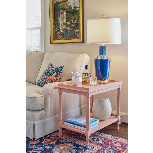 2020s Wildwood Emma Table Lamp - Turkish Blue For Sale - Image 5 of 6