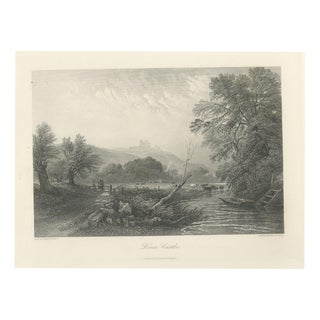 After D. McKewan, Dover Castle, Kent, 1876, Engraving For Sale