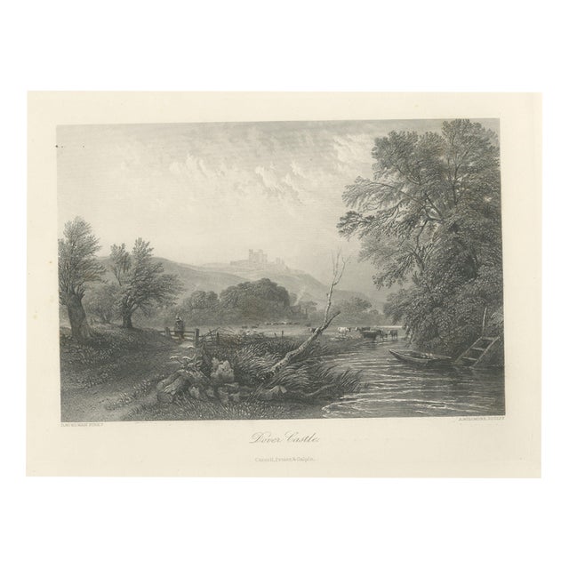 After D. McKewan, Dover Castle, Kent, 1876, Engraving For Sale