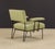 Green Dan Johnson Pacific Iron Attributed Armchair, Mid Century Modern Lounge Chair, Sculptural Iron Frame Chair, Circa 1950s For Sale - Image 8 of 17