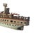 Wood Folk Art Ship Model Early 20th Century For Sale - Image 7 of 13