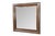 Modern Large Neoclassical Style Ebonized & Burl Wood Wall Mirror With Marquetry Inlay For Sale - Image 3 of 12