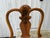 Queen Anne Vintage English Queen Anne Dining Chairs in Solid Walnut For Sale - Image 3 of 8