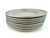 Crafted by Carron of Freeport, Pennsylvania, this vintage set of eight solid pewter salad plates embodies the understated...