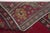 1970s Vintage Persian Handmade Wool 10x12 Red Area Rug For Sale - Image 11 of 11