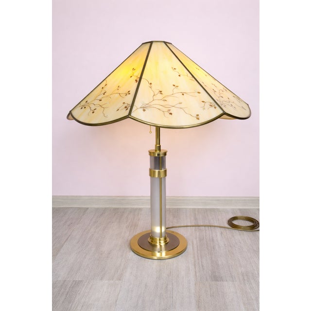 1990s Model 16457 Table Lamp in Brass from B+M Leuchten, Germany, 1990s For Sale - Image 5 of 11