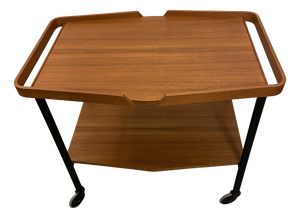 Scandinavian Teak Serving Trolley, 1960s