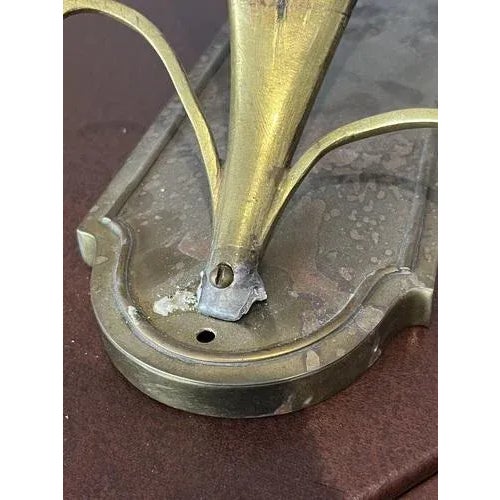 Brass Wall Light Sconces, Set of 2 For Sale - Image 6 of 10