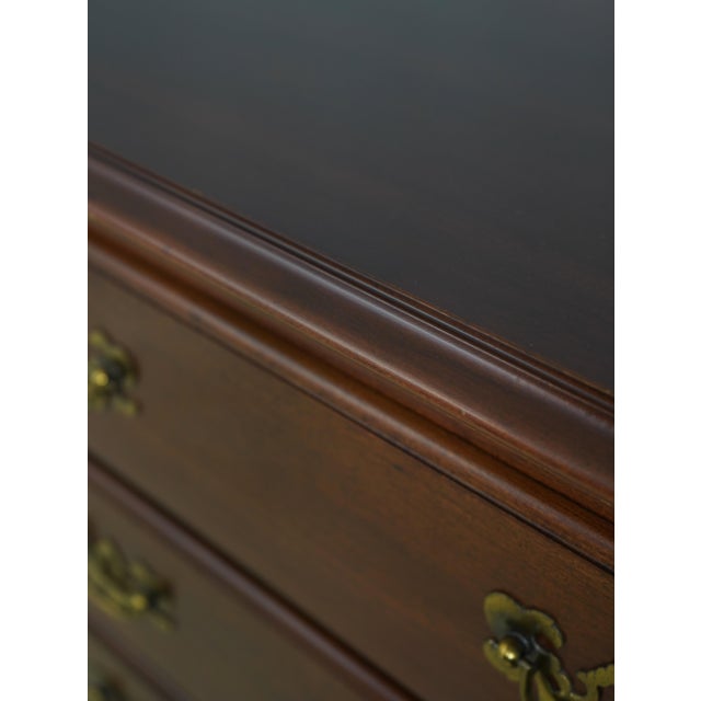 Ethan Allen Georgian Court Cherry Lingerie Chest For Sale - Image 12 of 15