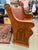 Wood Vintage, Antique American Oak Pew Bench For Sale - Image 7 of 7