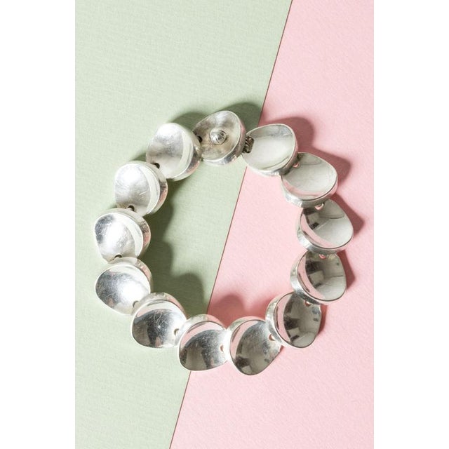 Silver Bracelet from Bent Knudsen, 1950s For Sale - Image 6 of 6