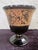 Antique Bohemian Amethyst Glass Footed Bowl With Ooplastic Gilt Bird Frieze, Circa 1910-1925 For Sale - Image 9 of 12
