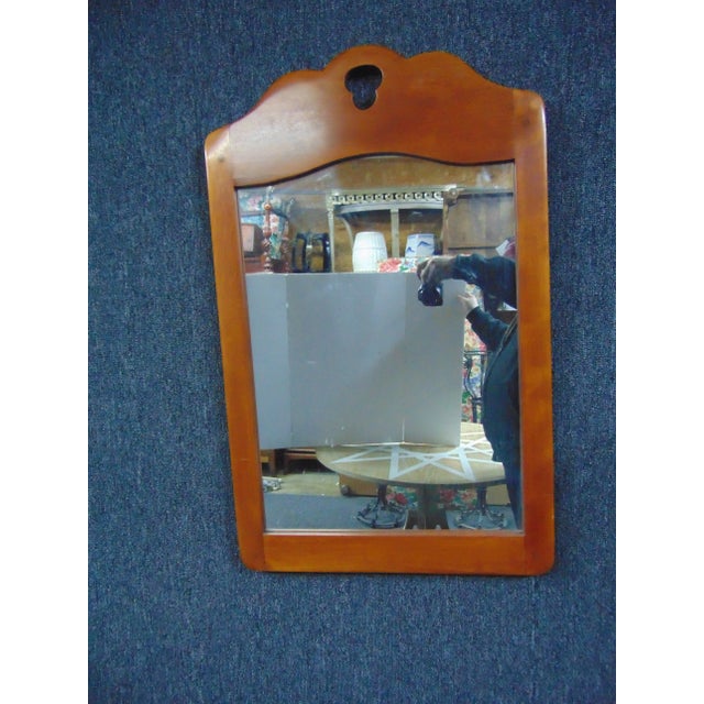 Cushman Colonial Tradition Style Maple Mirror For Sale In Philadelphia - Image 6 of 7