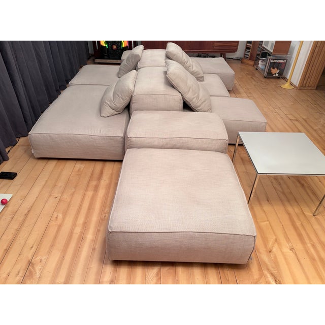 Modular Sofa by Piero Lissoni for Living Divani, Italy, 2010s, Set of 14 For Sale - Image 6 of 18