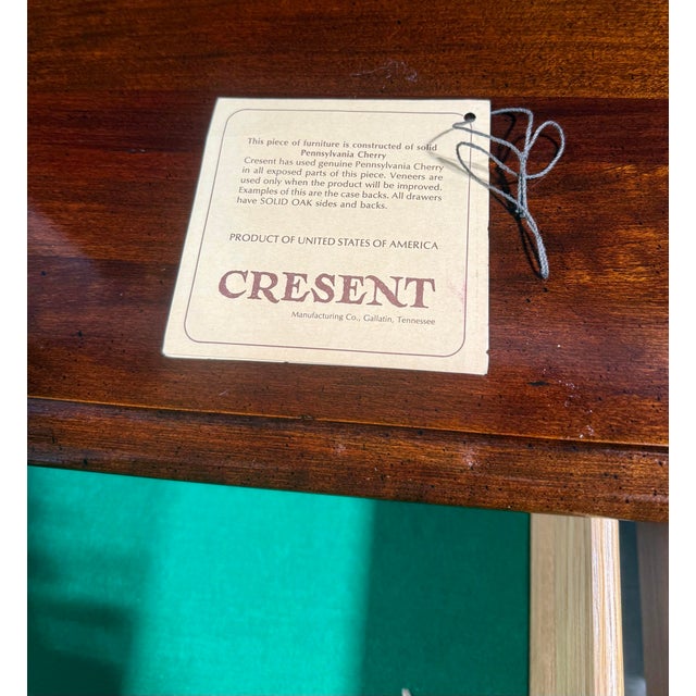 Mid 20th Century Cresent Manufacturing Co. Queen Anne Sideboard For Sale - Image 4 of 12
