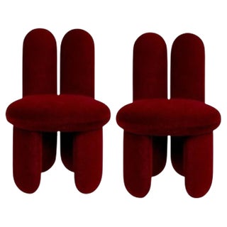 Set of Gentle 683 Glazy Chairs by Royal Stranger For Sale