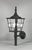 Metal Vintage French Exterior Lantern in Steel, 1920s For Sale - Image 7 of 16