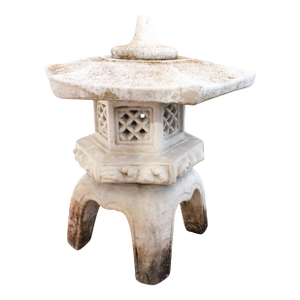 25.5" Large Garden Pagoda Sculpture Lantern