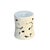 1980s Off White Cream Swirl Cloud Pattern Round Ceramic Stool Table For Sale - Image 10 of 12