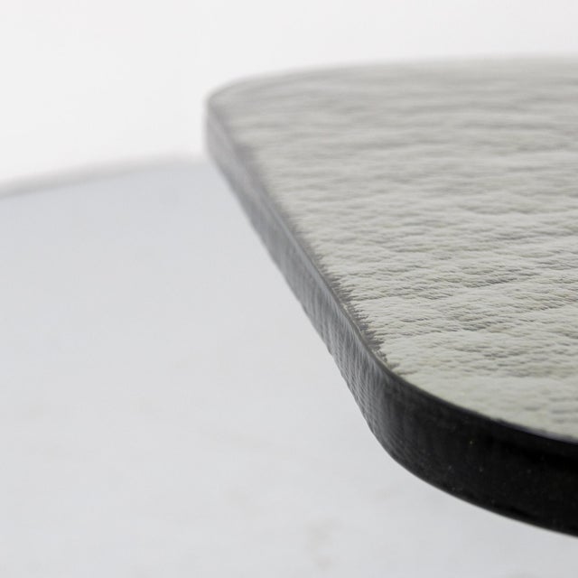 White Glass Coffee Table from Heinz Lilienthal, 1970s For Sale - Image 8 of 12