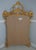 Gold Italian Gold Gilt Ornate Frame Designer Mirror For Sale - Image 8 of 9