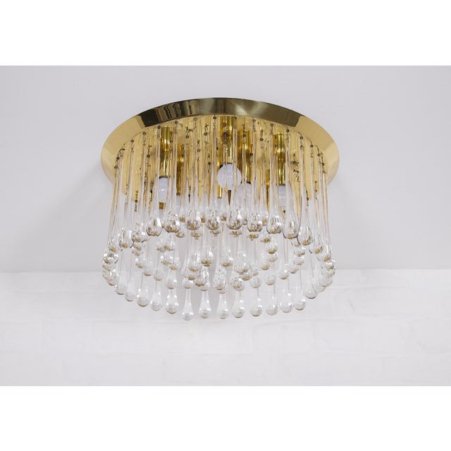 Drop Ceiling Lamp in Murano by J.T Kalmar, 1970s For Sale - Image 11 of 11