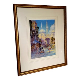 Raphael Jones, Landscape Composition, 1927, Watercolor For Sale