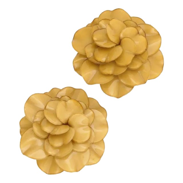 GERANIUM, Maxi earrings, Ivory, Stud For Sale