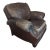 90's Vintage Barcalounger Leather Lounger For Sale