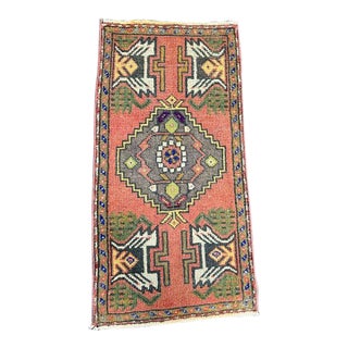 Turkish Yastik Rug 1'8" x 3'3" For Sale