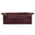 Dennis Christiansen for Dunbar Mid Century Leather Sofa This sofa measures: 76 wide x 35 deep x 25.5 inches high, with a...