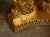Gold Lanterns on Carved Legs, Set of 2 For Sale - Image 9 of 12