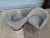 Pair of Barrel Lounge Chairs Attributed to Pace Furniture, Chrome Bases, 1968 For Sale - Image 16 of 17