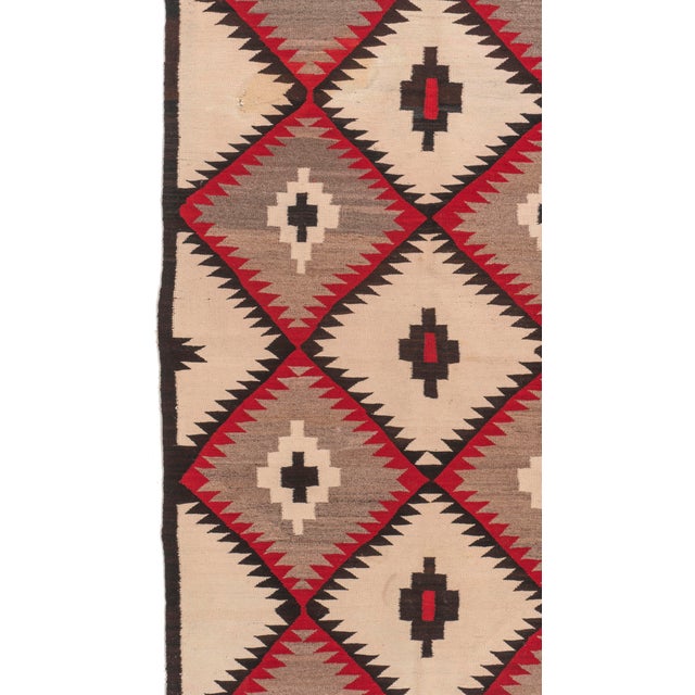 Vintage Navajo Style Rug 3ft 8in X 6ft For Sale In New York - Image 6 of 12