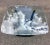 Mid 20th Century Postmodern Faux Elephant Tusk Glass Top Coffee Table in Black Lacquer Manner of Henredon For Sale - Image 9 of 13
