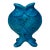 Small French Art Deco Turquoise Fish Vase Lachenal For Sale