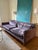 This sofa from the Cobble Hill collection boasts a rich light purple velvet upholstery, adding a touch of sophistication...