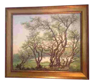 Hans Langtved(Danish 1892-1979) Oil Painting