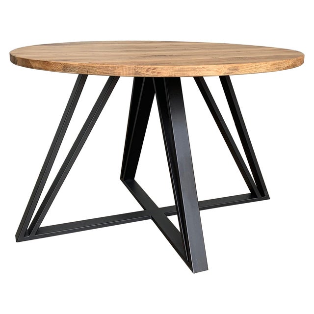 21st Century Wrought Iron Patio or Kitchen Dinning Table, Indoor and Outdoor For Sale - Image 15 of 18