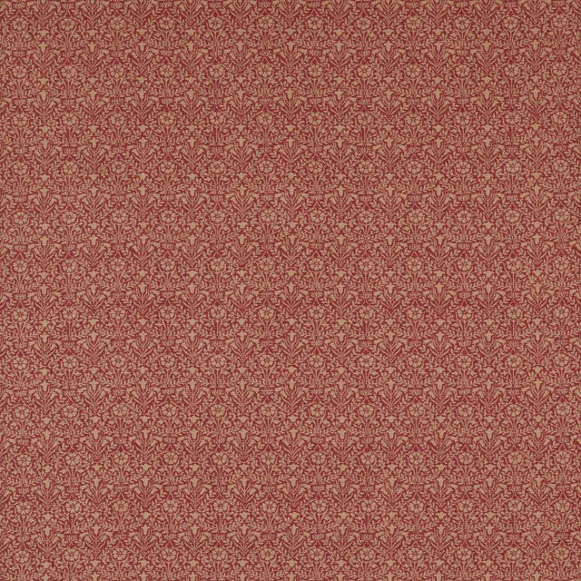 Morris & Co Bellflowers Fabric in Russet - a Sample For Sale