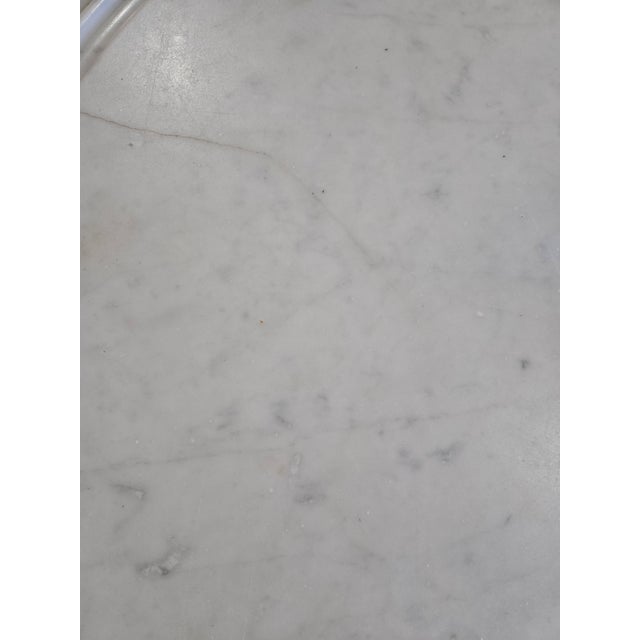 Late 19th Century Rococo Revival Marble-Top Center Table For Sale - Image 9 of 14