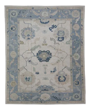 Turkish Oushak Rug 13'10" x 16'11"