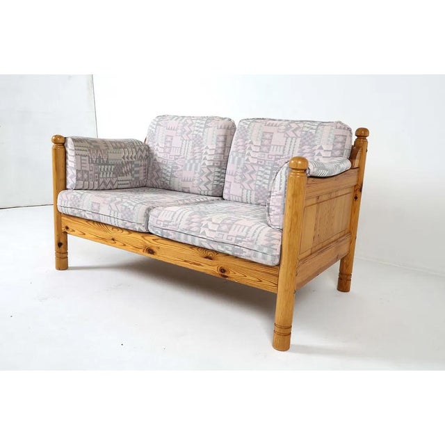 Pair of Swedish 1970's Vintage Loveseats / Sofas For Sale - Image 4 of 7