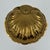 Brass Vintage XL 14" Wide Brass Scallop Shell Tray, Platter, or Wall Decor For Sale - Image 8 of 11