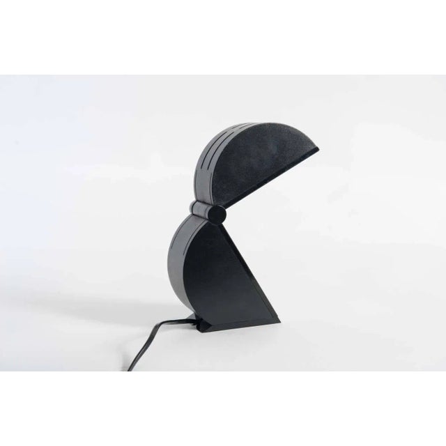 Italian Plastic Disco Table Lamp by Mario Bertorelle, 1970s For Sale - Image 4 of 6