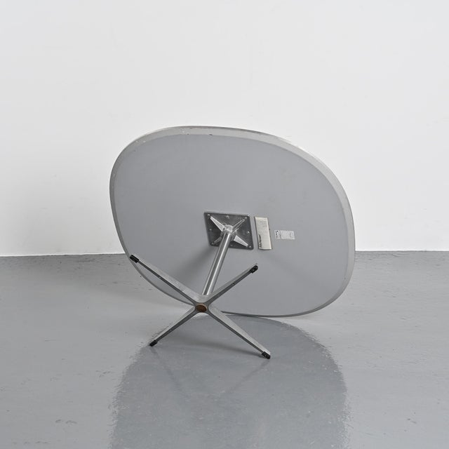 Silver Coffee Table by Arne Jacobsen for Fritz Hansen, 1970 For Sale - Image 8 of 15