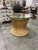 Ficks Reed Split Bamboo Rattan Accent Table With Glass Top For Sale In New York - Image 6 of 6