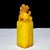 Chinese Vintage Chinese Carved Yellow Stone Seal With Foo Lion Finial For Sale - Image 3 of 9